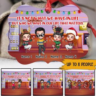 Bestie Christmas Personalized Ornament - Best Friend Gift - Thegiftio UK