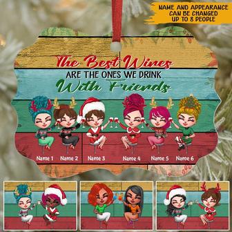 The Best Wines Are The Ones We Drink With Friends Custom - Thegiftio UK