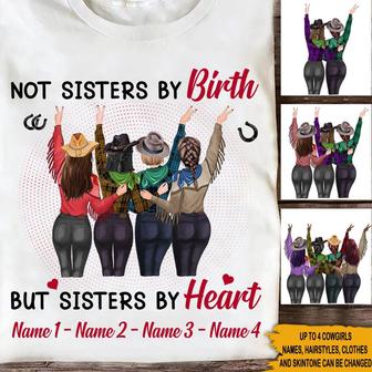Bestie Cowgirls Personalized T-Shirt - Gift for Besties - Thegiftio UK