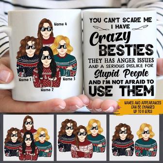 I Have Crazy Besties Custom Mug - Gift for Best Friends - Thegiftio UK