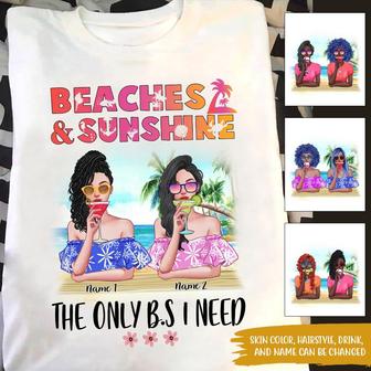 Bestie Custom T Shirt - Perfect Gift for Best Friends - Thegiftio UK