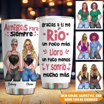 Bestie Tumbler Custom Tumbler - Gift for Best Friends - Thegiftio UK