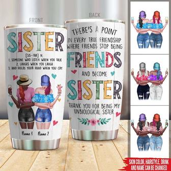 Bestie Custom Tumbler - Gift for Unbiological Sister - Thegiftio UK