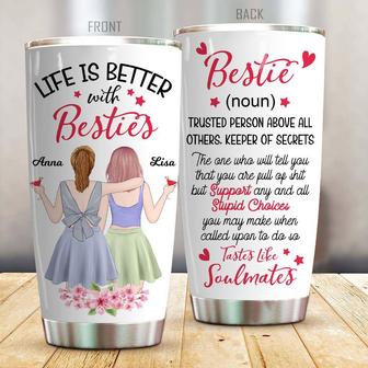 Bestie Personalized Tumbler - Gift for Best Friends - Thegiftio UK