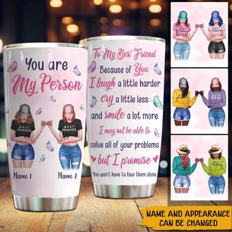 Bestie Personalized Tumbler - Gift for Best Friends - Thegiftio UK