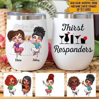 Bestie Personalized Wine Tumbler - Gift for Best Friends - Thegiftio UK