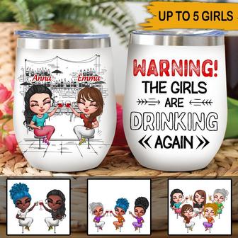 Bestie Wine Tumbler Custom Drinkware - Gift for Friends - Thegiftio UK