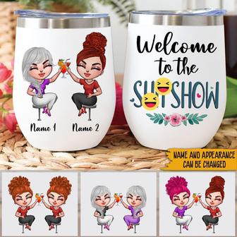 Bestie Wine Tumbler Custom Gift - Gift for Drunk Bestie - Thegiftio UK