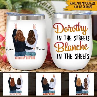 Bestie Funny Custom Wine Tumbler - Gift for Friends - Thegiftio UK