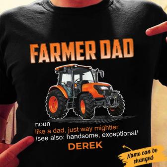 Personalized Farmer Just Way Mightier T Shirt - Thegiftio UK