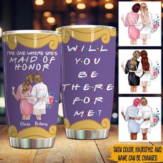 Maid Of Honor Custom Tumbler - Gift for Bridesmaids - Thegiftio UK