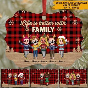 Brother Sister Personalized Ornament - Christmas Gift - Thegiftio UK