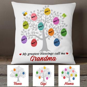 Personalized Easter Pillow for Grandma and Grandpa - Thegiftio UK