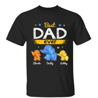 Best Dad Ever Just Ask Kids Custom T-Shirt - Dad's Day Gift - Thegiftio UK