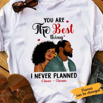 Personalized BWA Couple You Are The Best Thing T Shirt - Thegiftio UK