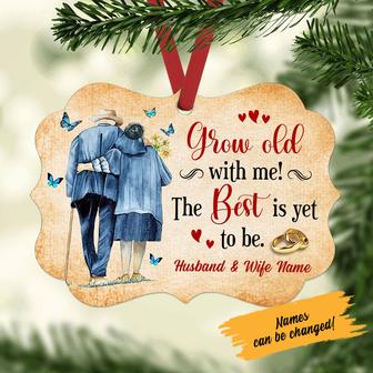 Personalized Grow Old With Me Couple Benelux Ornament - Thegiftio UK