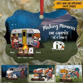 Life Is Better Around The Campfire Personalized Ornament - Thegiftio UK