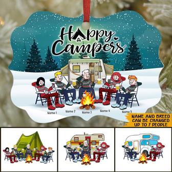 Camping Personalized Ornament - Christmas Gift for Campers - Thegiftio UK