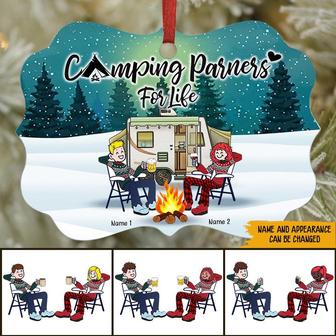 Camping Partners Personalized Ornament - Gift for Couples - Thegiftio UK