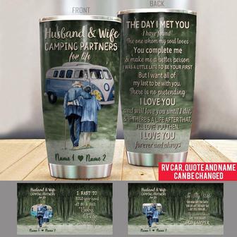 I Love You Forever Always Custom Tumbler - Gift for Couples - Thegiftio UK