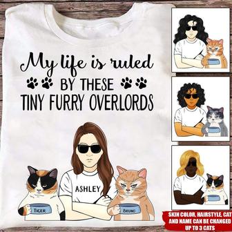 My Life Is Ruled By These Tiny Furry Overlords Custom - Thegiftio UK