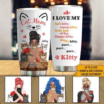 Cat Lovers Personalized Tumbler - Gift for Cat Lovers - Thegiftio UK
