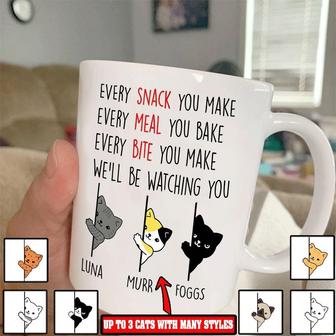 We'll Be Watching You Personalized Mug - Gift for Cat Lovers - Thegiftio UK