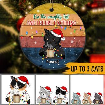 Cats Christmas Personalized Ornament - Gift for Cat Lovers - Thegiftio UK