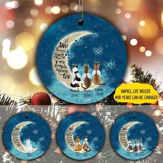 Cats Circle Personalized Ornament - Gift for Cat Lovers - Thegiftio UK