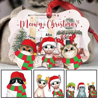 Cats Custom Ornament - Christmas Gift for Cat Lovers - Thegiftio UK