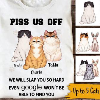 Piss Me Off I Will Slap You So Hard Custom T-Shirt - Gift - Thegiftio UK