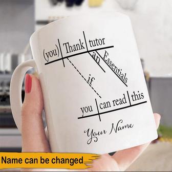 CC Tutor Personalized Coffee Mug - Gift for Teachers - Thegiftio UK
