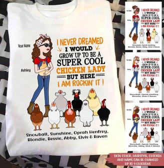 I Never Dreamed I Would Grow Up Custom T Shirt - Thegiftio UK