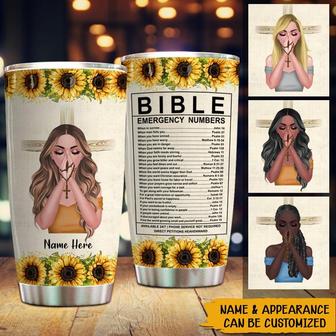 Christian Woman Tumbler Custom Gift - Gift for Her - Thegiftio UK
