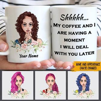 Coffee Girl Personalized Mug - Gift for Coffee Lovers - Thegiftio UK