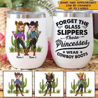 Country Girls Wine Tumbler Custom Gift for Country Bestie - Thegiftio UK