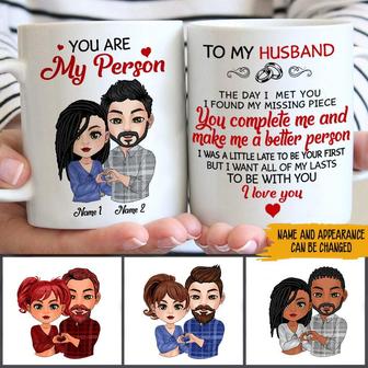 When I Met You I Found My Missing Piece Custom Mug - Gift - Thegiftio UK