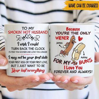 You're The Only Wiener For My Buns Custom Mug - Gift - Thegiftio UK