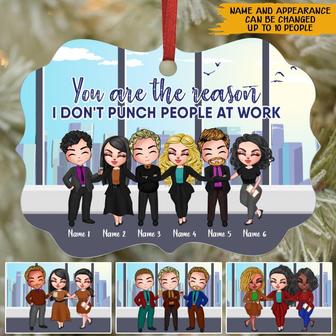 You Are The Reason Custom Ornament - Gift for Coworkers - Thegiftio UK