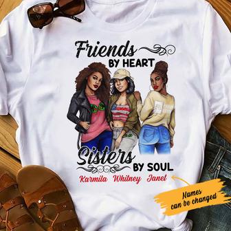 Personalized BWA Friends By Heart T Shirt - Thegiftio UK