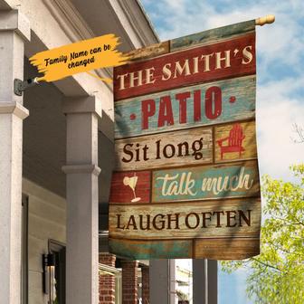 Personalized Garden Flag for Patio Enthusiasts - Thegiftio UK