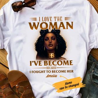 Personalized I Fought To Become Her BWA T Shirt - Thegiftio UK