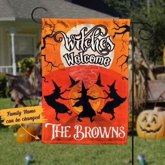 Personalized Halloween Flag for Witches - Thegiftio UK