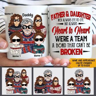 Dad We're A Team Personalized Mug - Gift for Father - Thegiftio UK