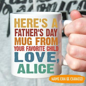 Dad Mug Personalized Coffee Mug - Gift for Father's Day - Thegiftio UK