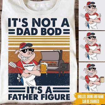 It's Not A Dad Bod Custom T-Shirt - Perfect Gift for Dad - Thegiftio UK