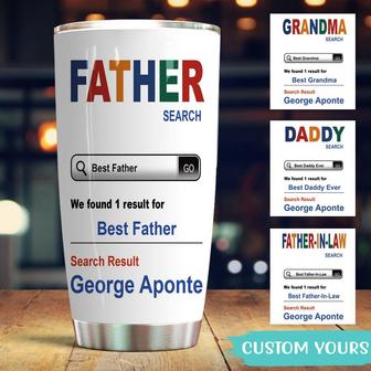 Dad Personalized Tumbler - Birthday Gift for Fathers - Thegiftio UK