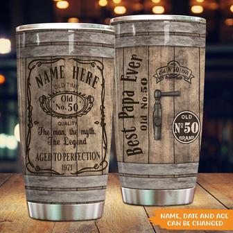 Dad The Man The Myth Legend Custom Tumbler - Gift for Dad - Thegiftio UK