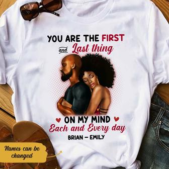Personalized BWA Couple T Shirt - Thegiftio UK