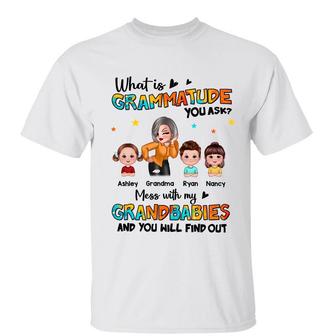 Don’t Mess With My Grandkids Custom Shirt - Gift for Grandma - Thegiftio UK